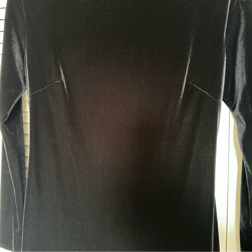 Andrea Polizzi for Rex Lester Black Midi Dress Minimalist Size M - Picture 2 of 6